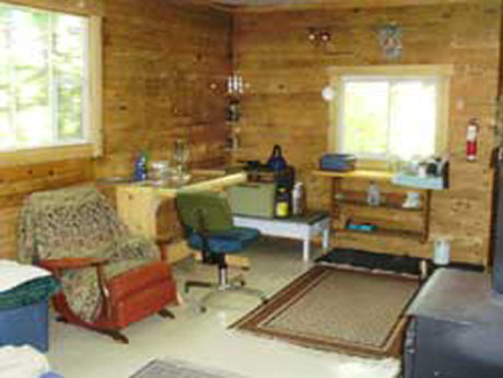 [interior of kuti]